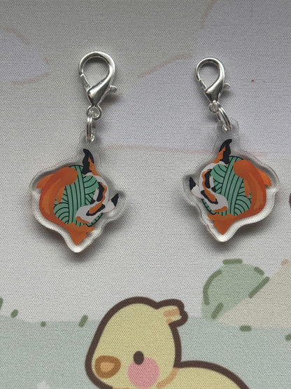Koi stitch marker