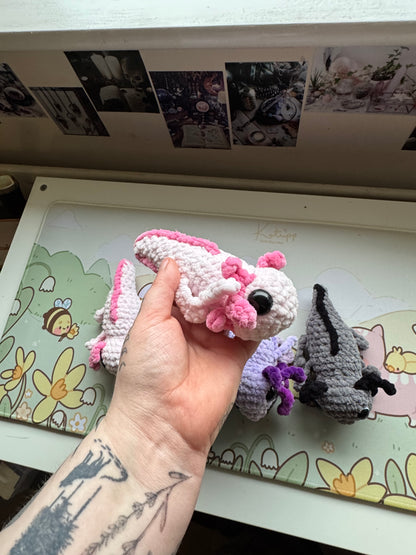 Axolotl plushie- choose your own pre-made