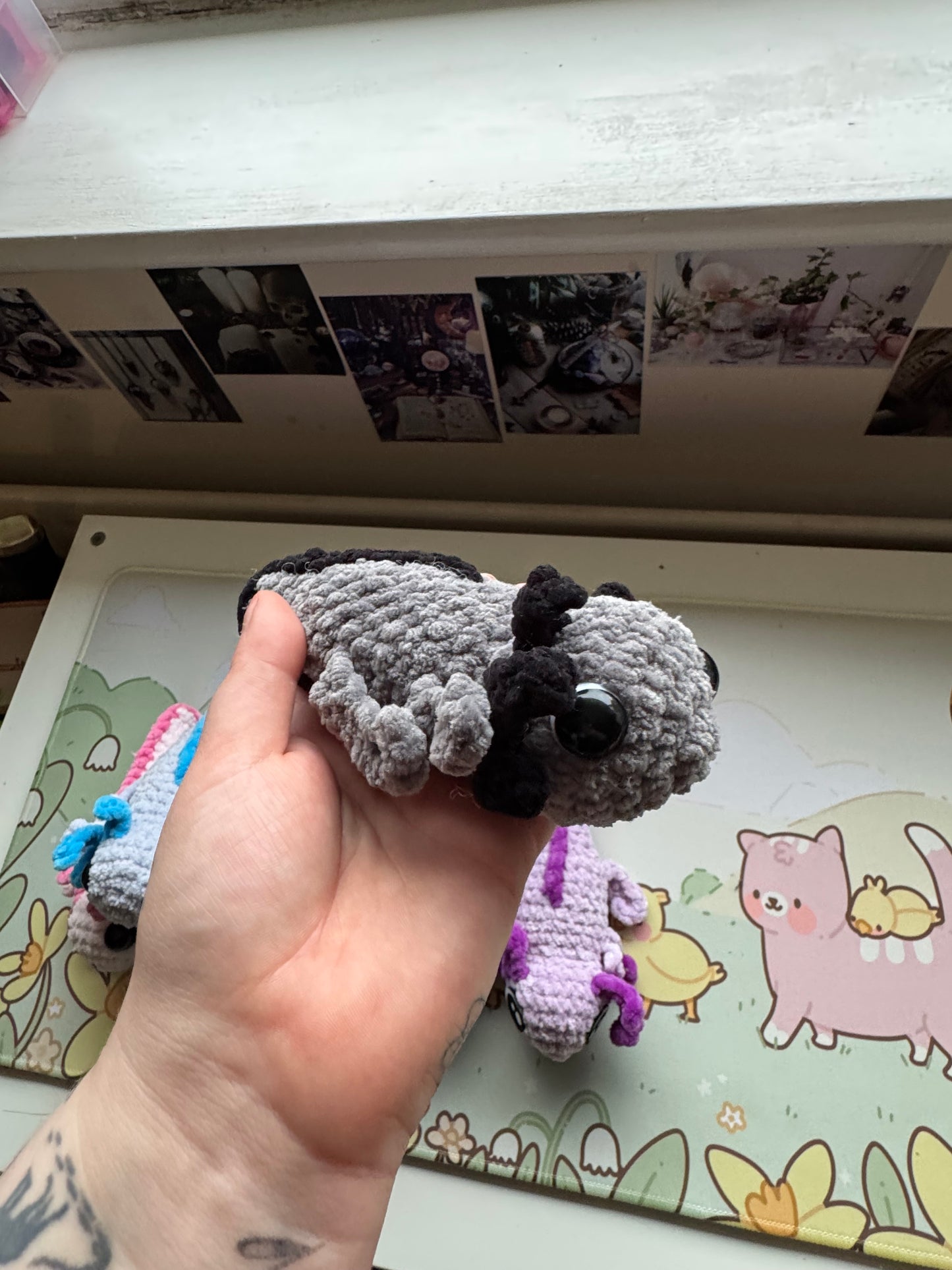Axolotl plushie- choose your own pre-made