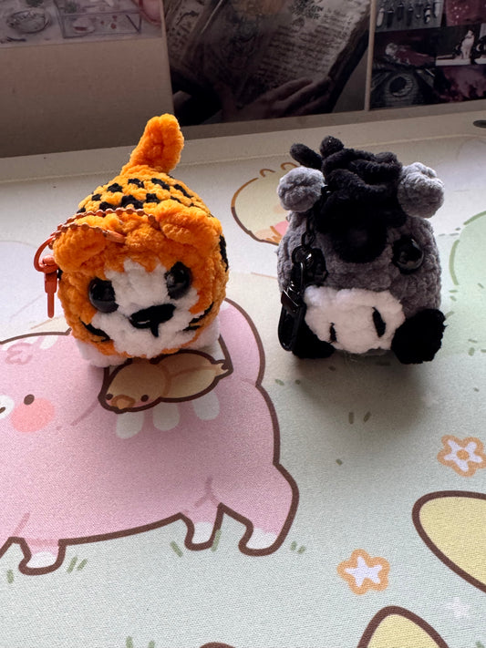 Backpack buddy plushies- choose your animal!