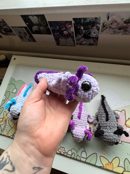 Axolotl plushie- choose your own pre-made