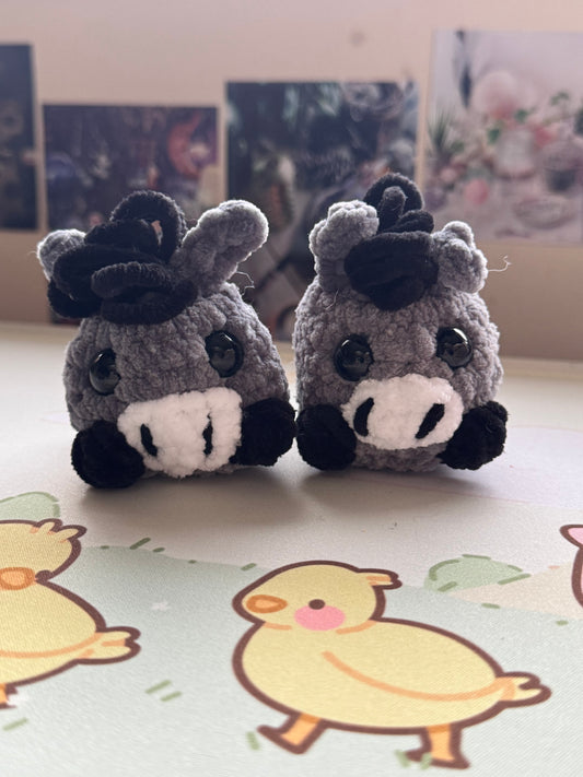 Mini donkey plushie