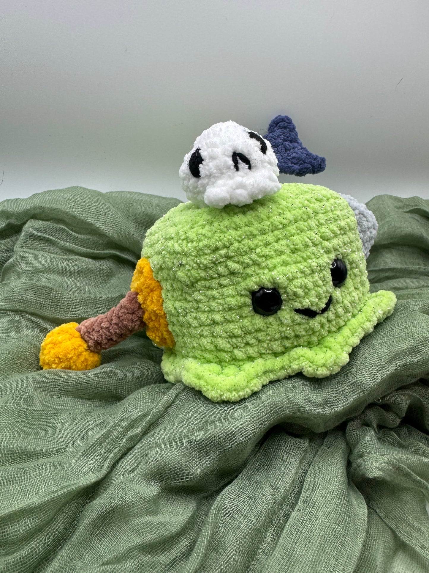 Gelatinous cube plushie pre-made
