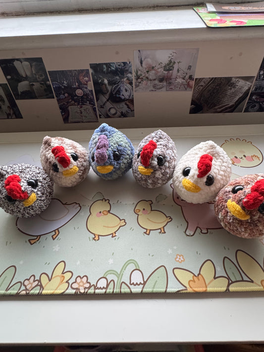Chicken plushie- choose your hen