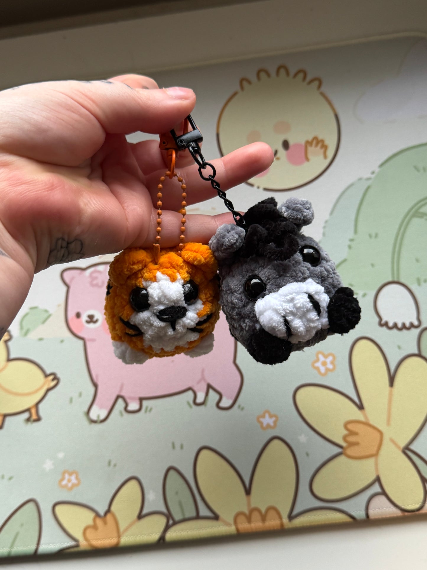 Backpack buddy plushies- choose your animal!