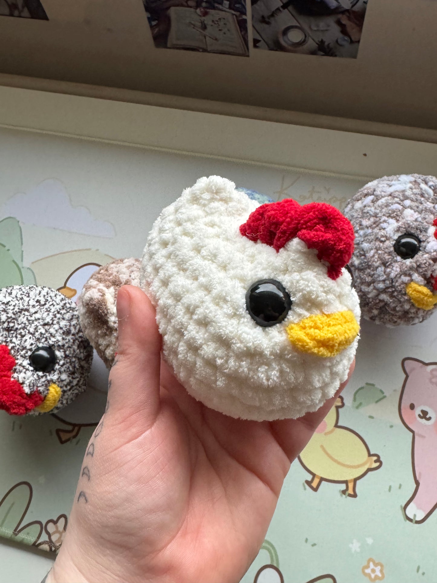 Chicken plushie- choose your hen