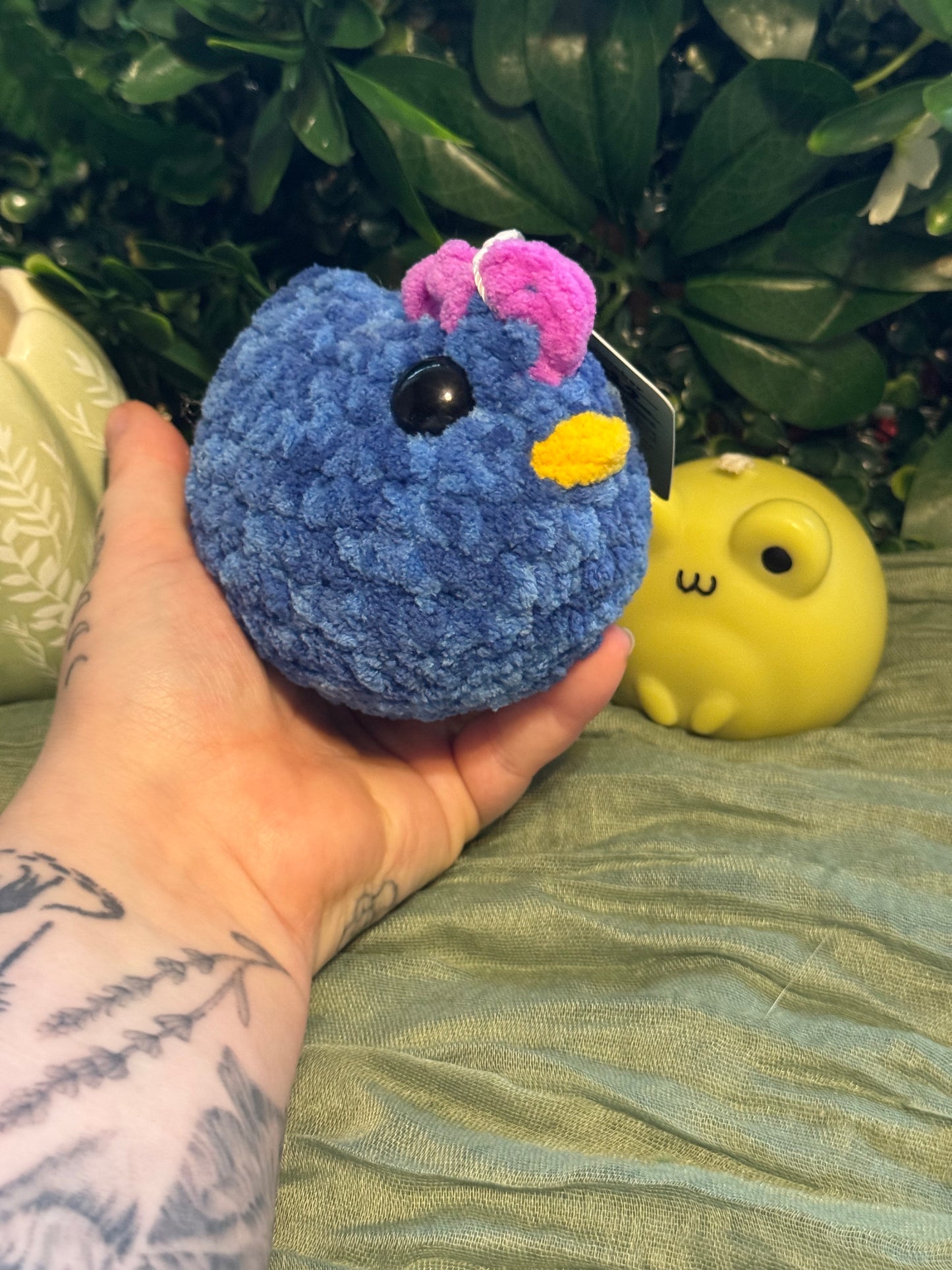 Chicken plushie made to order crochet plushies