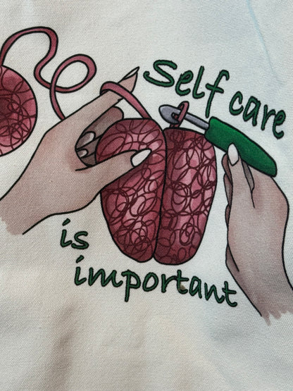 Self care tote bag
