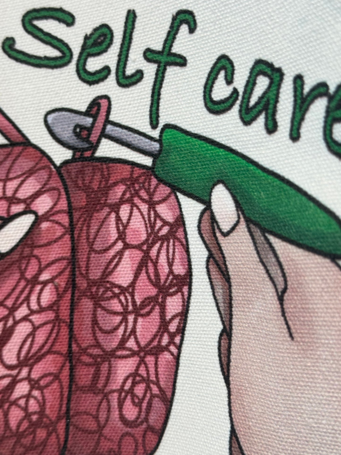 Self care tote bag