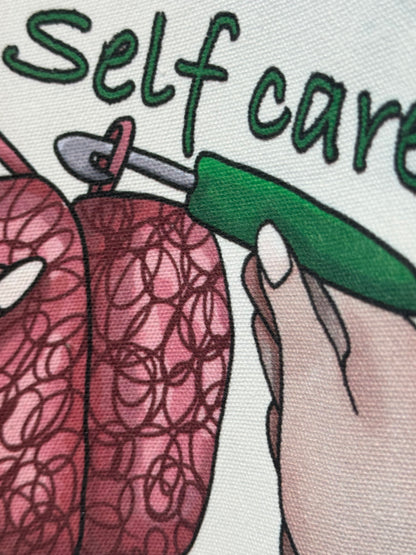 Self care tote bag