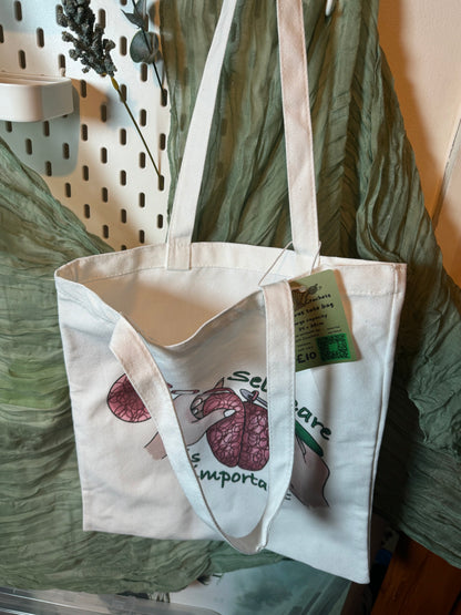 Self care tote bag