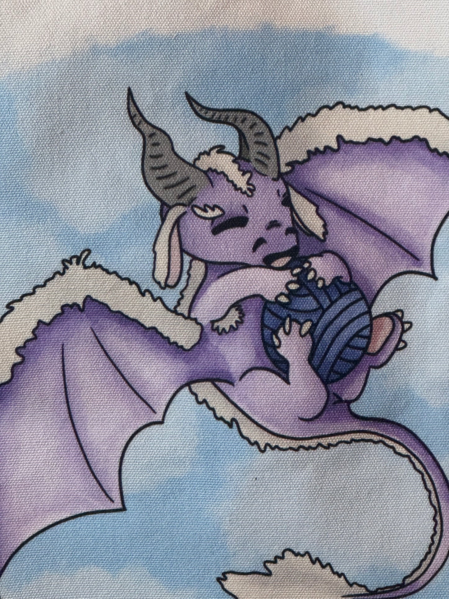 Dragon tote bag
