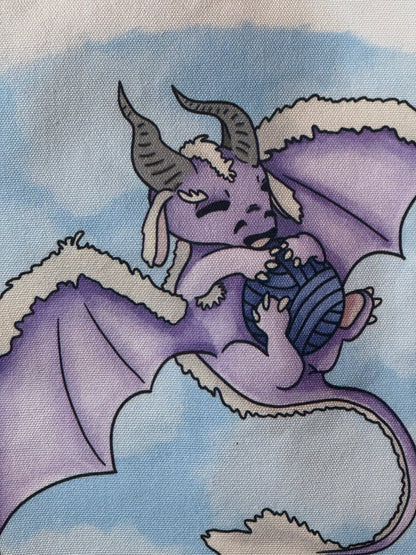 Dragon tote bag