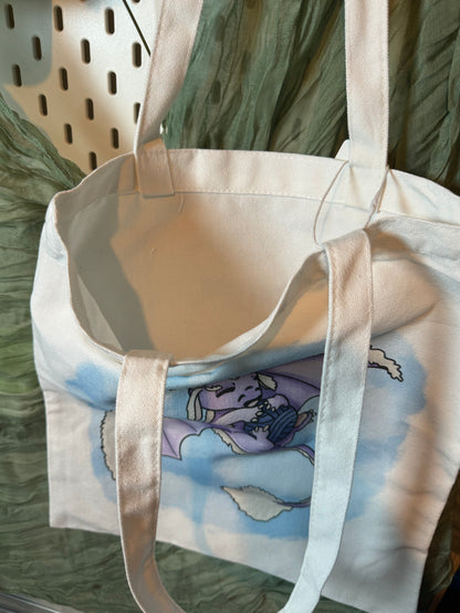 Dragon tote bag