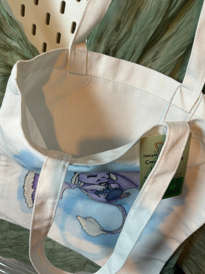 Dragon tote bag