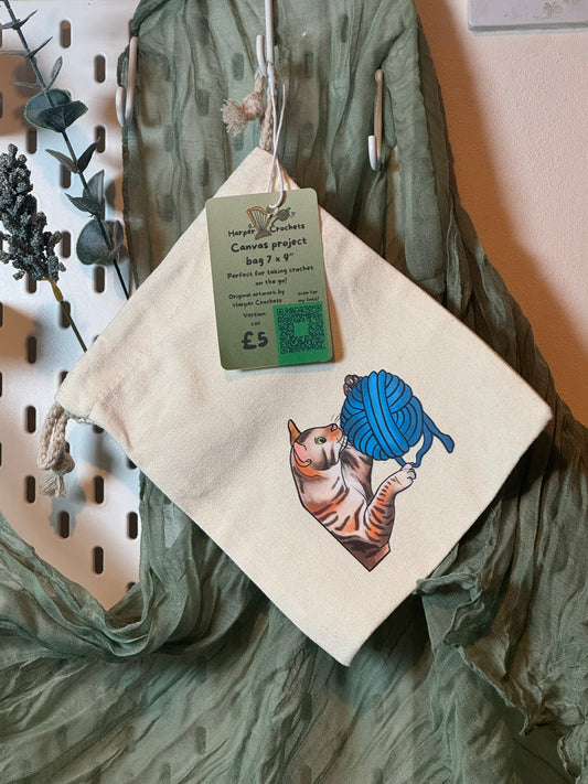 Cat project bag- small