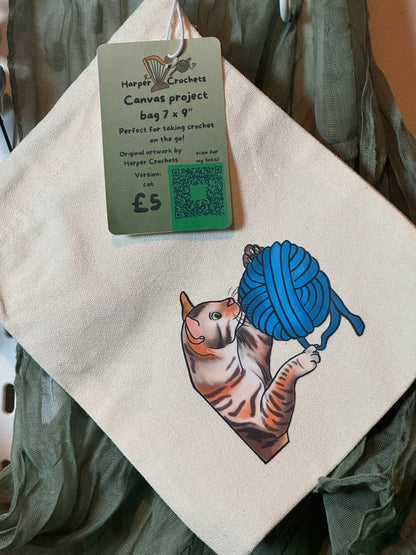 Cat project bag- small