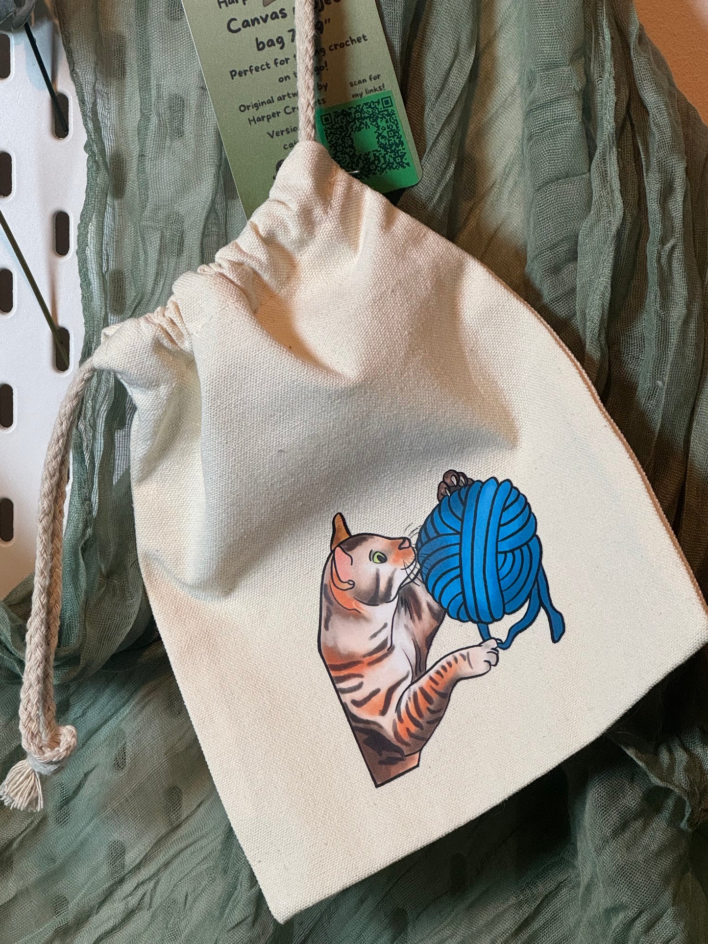 Cat project bag- small