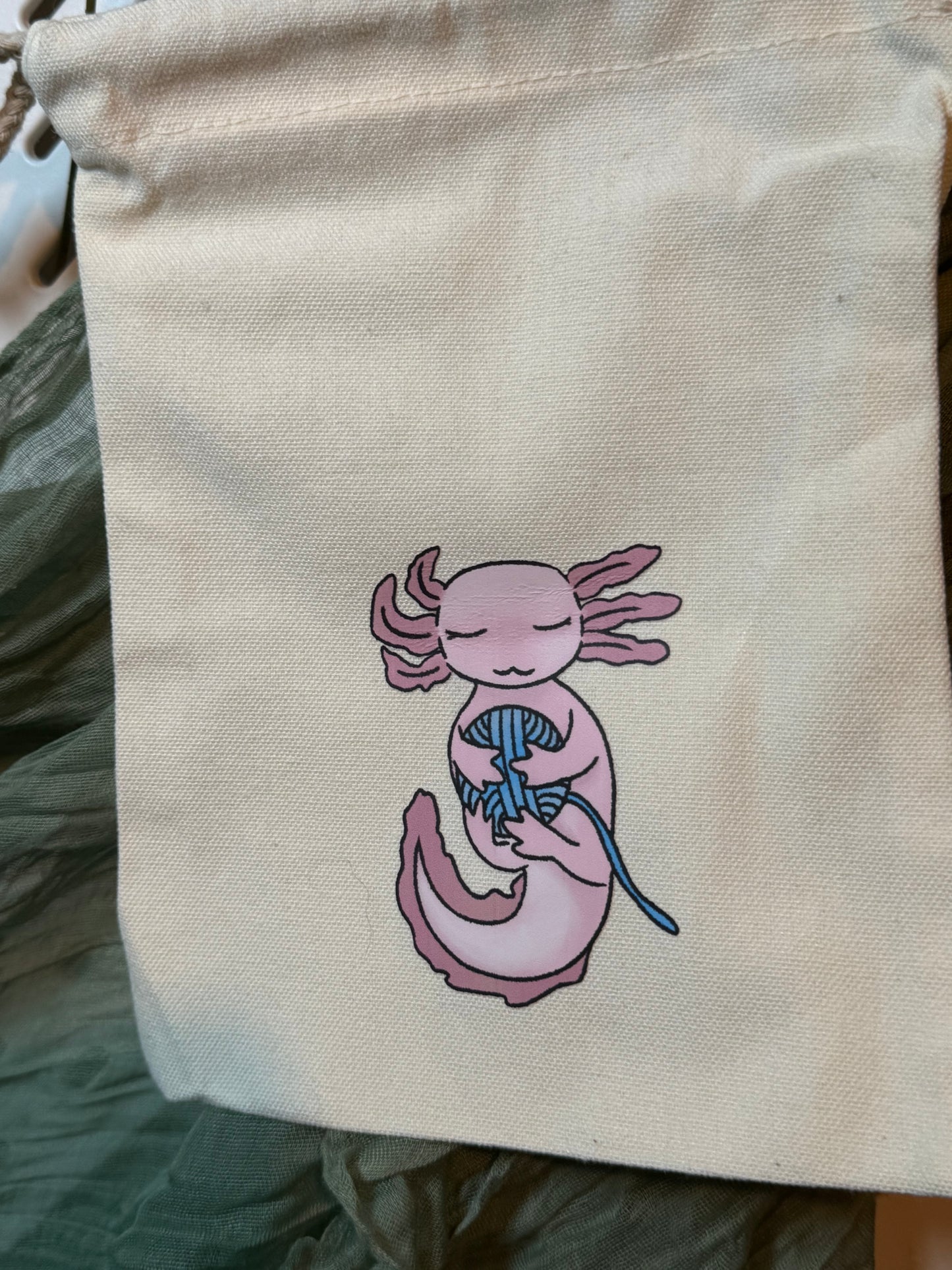 Axolotl project bag- small