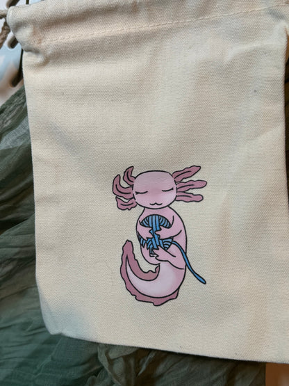 Axolotl project bag- small