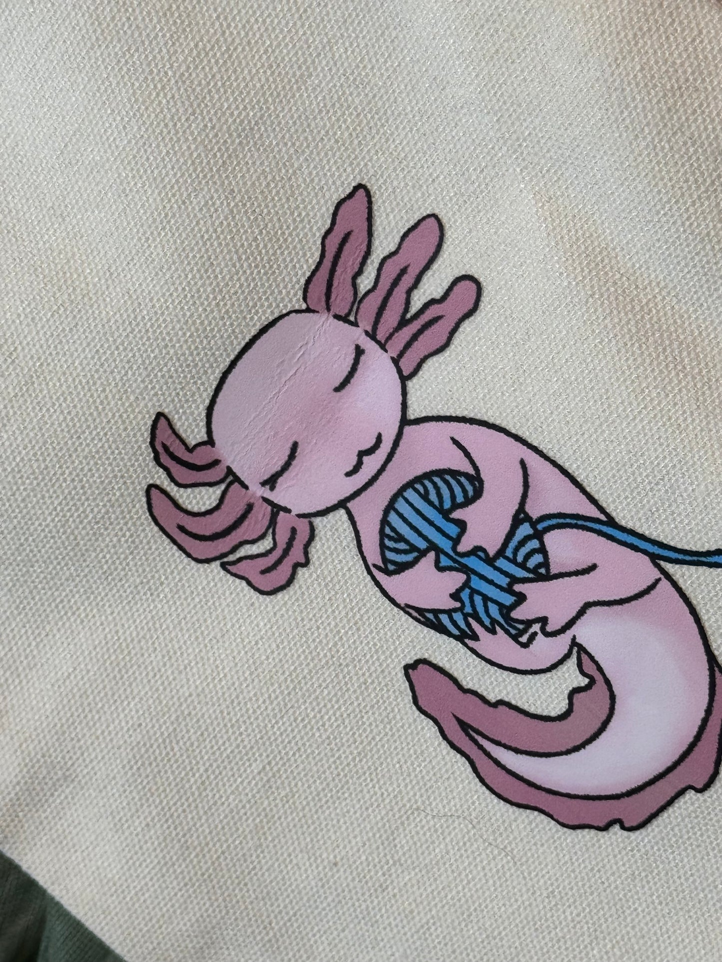 Axolotl project bag- small