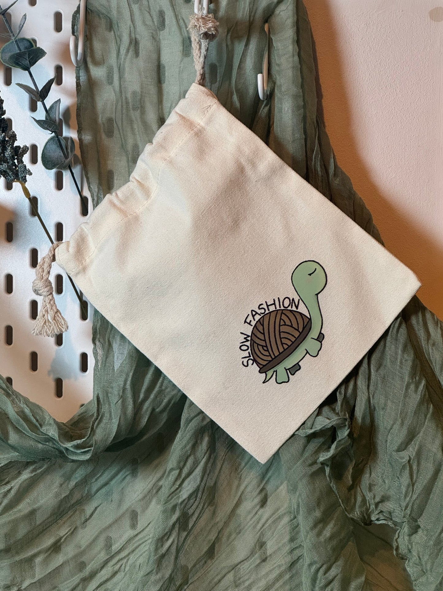 Slow fashion project bag- small
