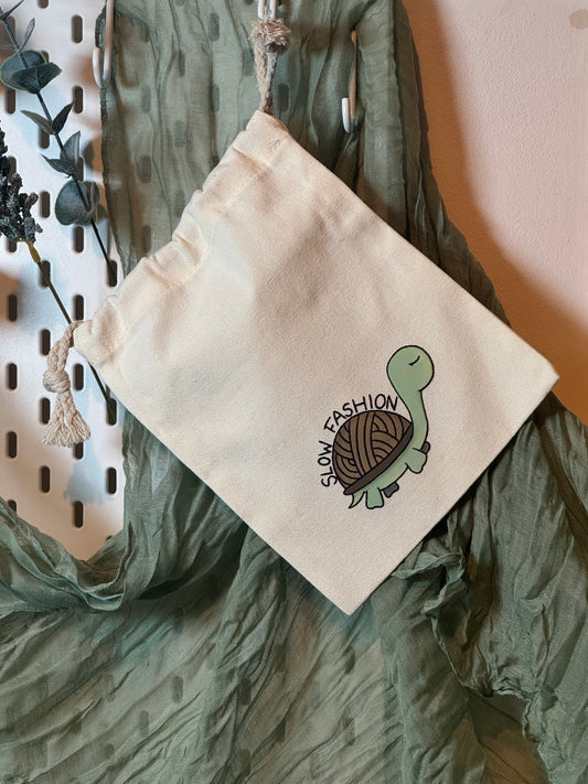 Slow fashion project bag- small