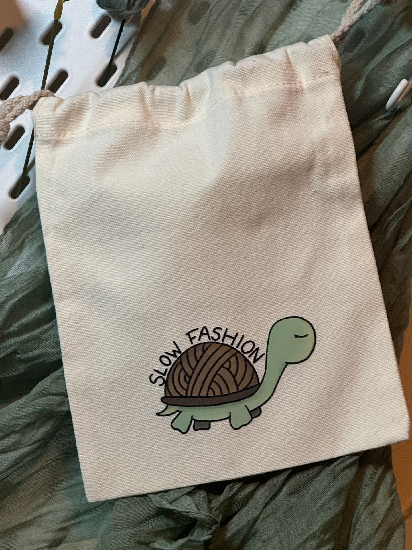 Slow fashion project bag- small
