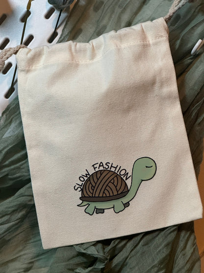 Slow fashion project bag- small