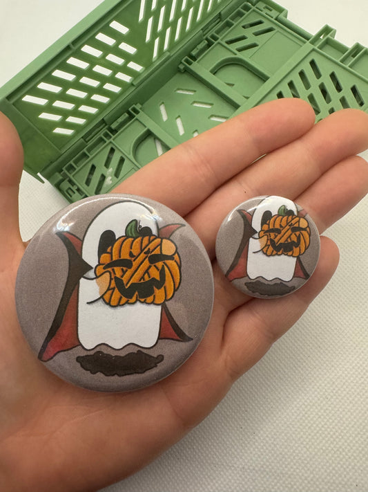 Ghost button badge