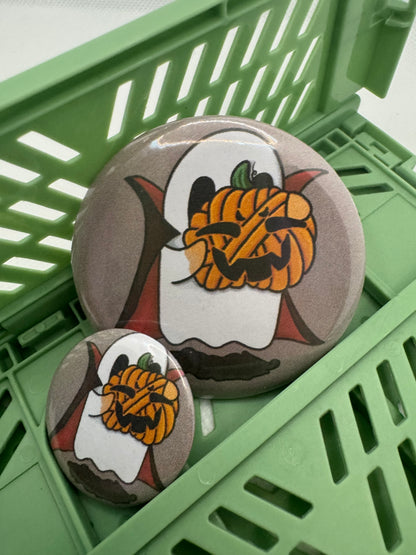 Ghost button badge