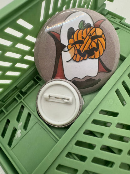 Ghost button badge