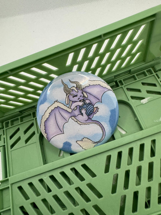 Dragon button badge