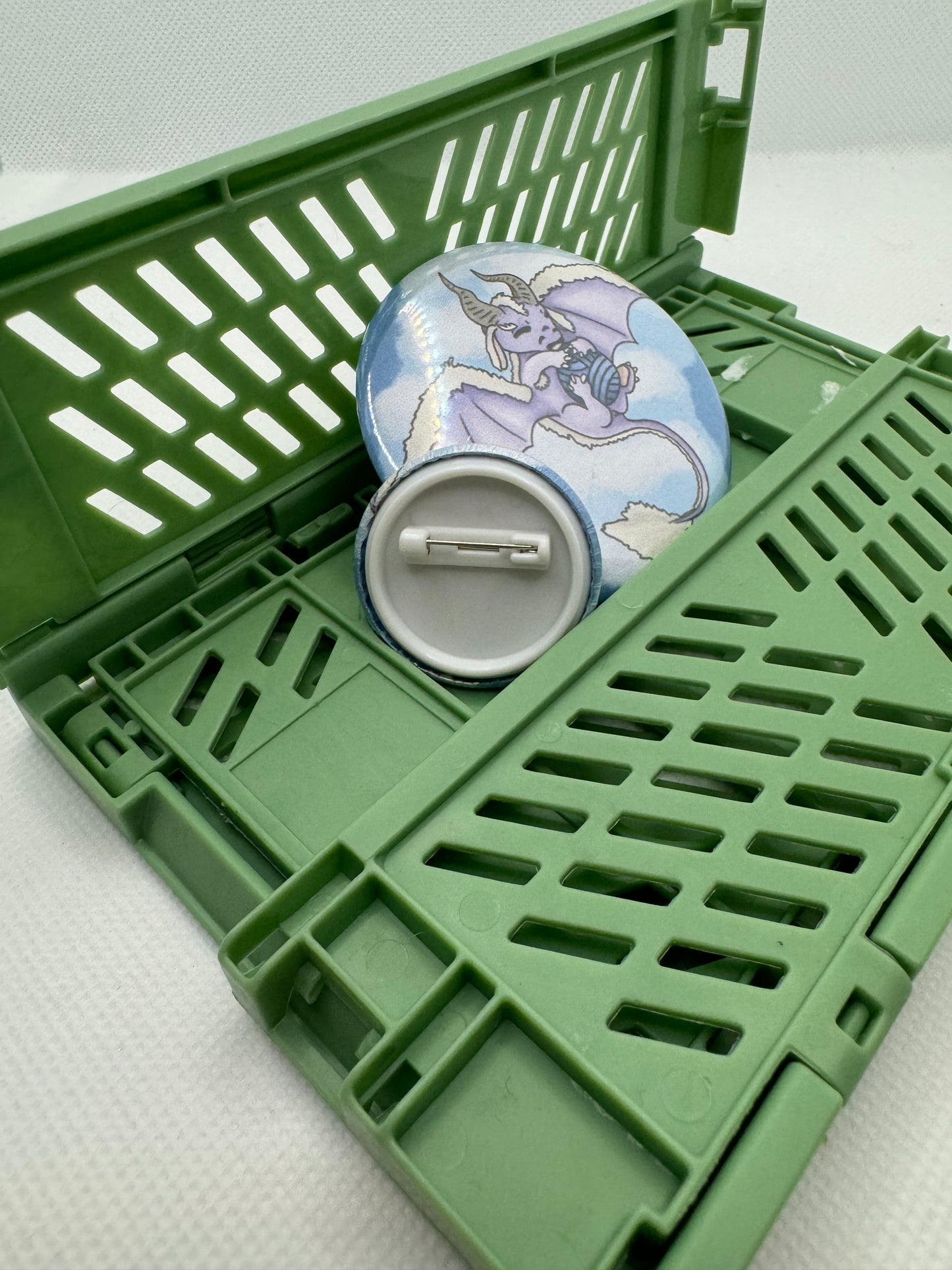 Dragon button badge
