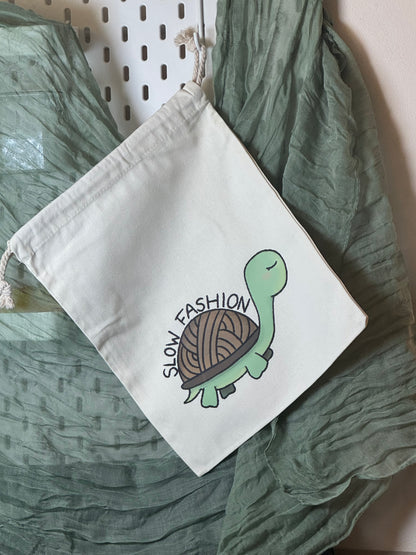 Slow fashion project bag- large