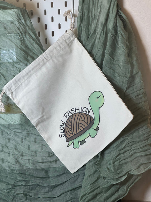 Slow fashion project bag- large