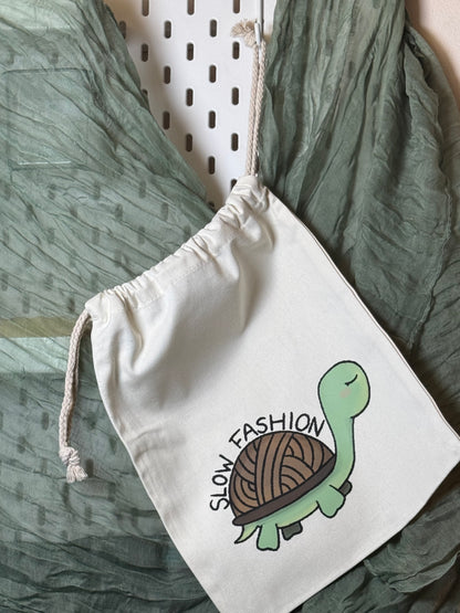 Slow fashion project bag- large