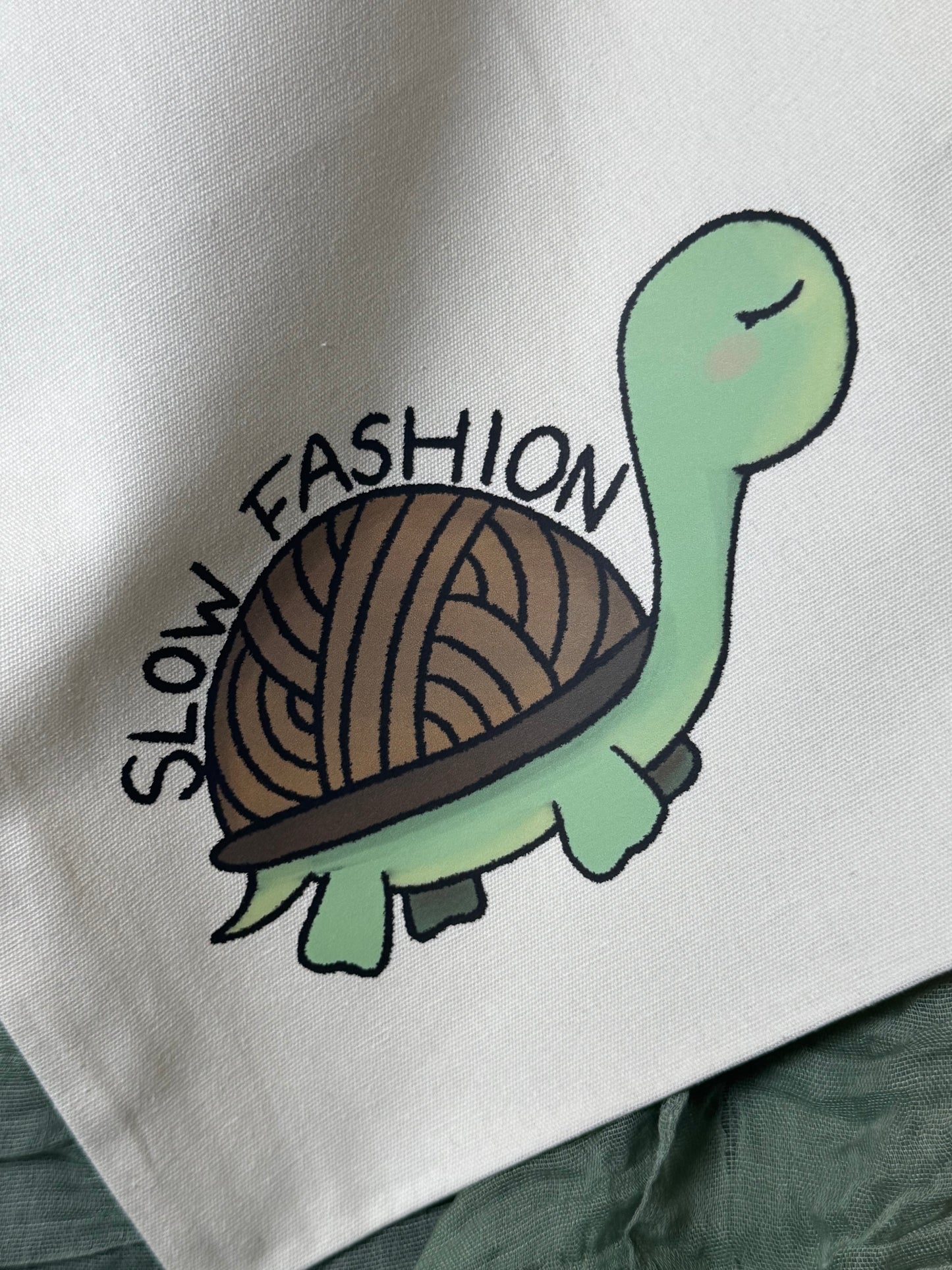 Slow fashion project bag- large
