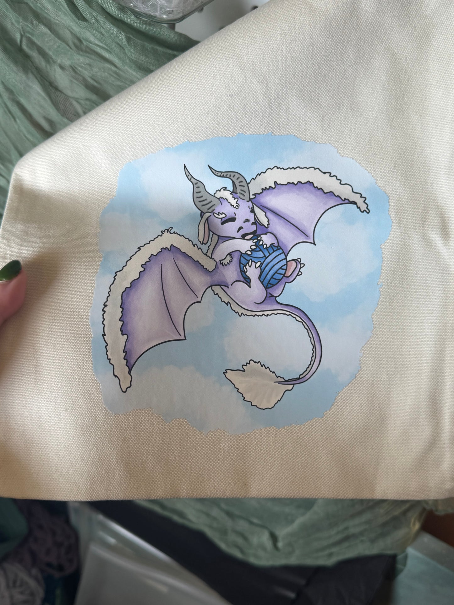 Dragon project bag- large
