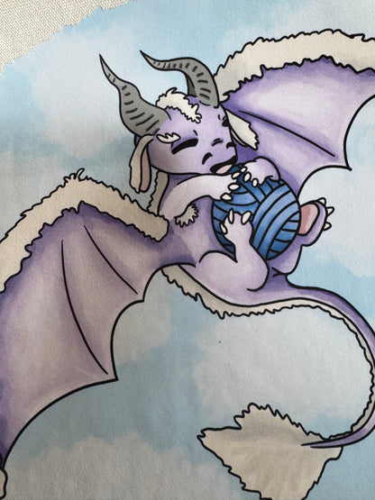 Dragon project bag- large