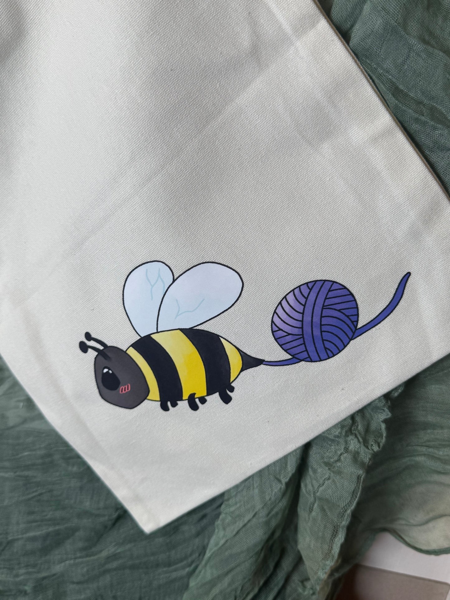 Bee project bag- large