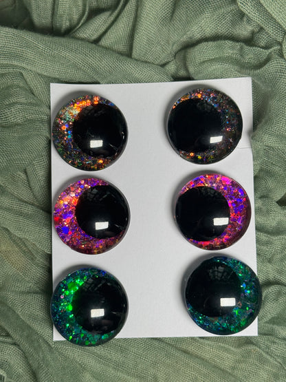 Chameleon glitter safety eyes