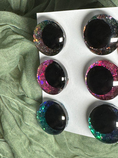 Chameleon glitter safety eyes