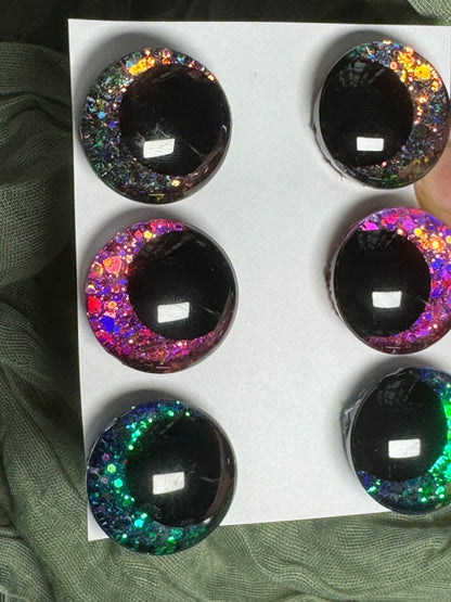 Chameleon glitter safety eyes