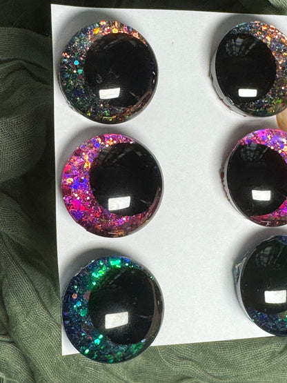 Chameleon glitter safety eyes