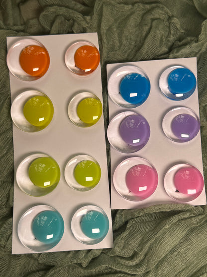 Colourful pupil safety eyes