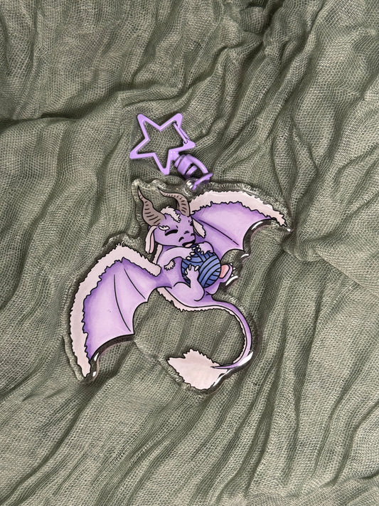 Dragon keyring