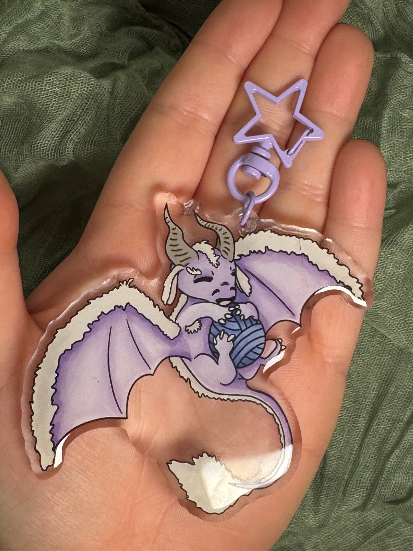 Dragon keyring