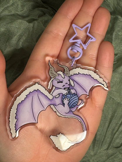 Dragon keyring