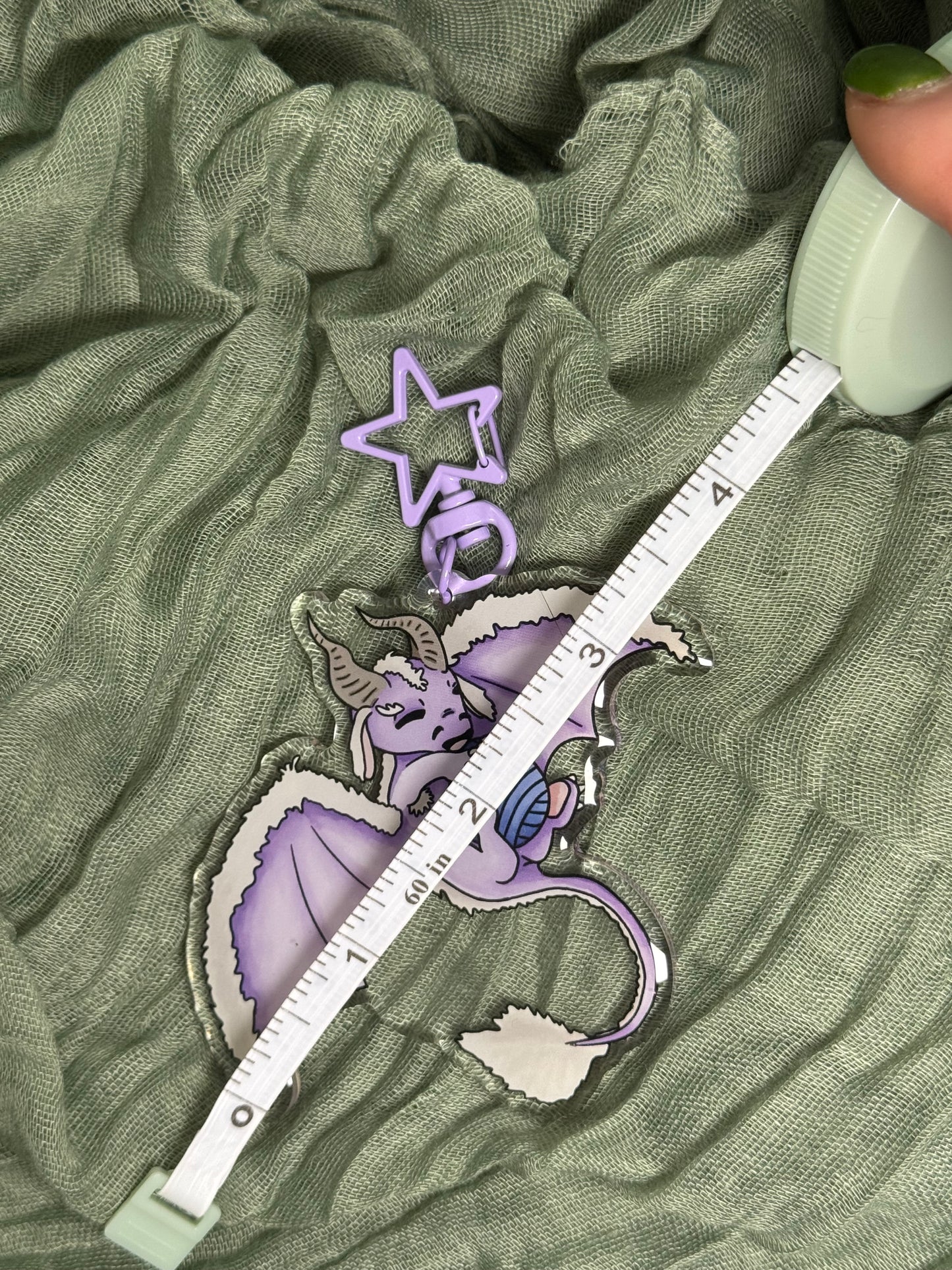 Dragon keyring